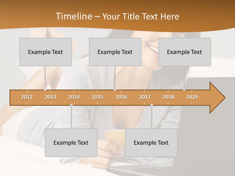 Natural Laptop Calm PowerPoint Template