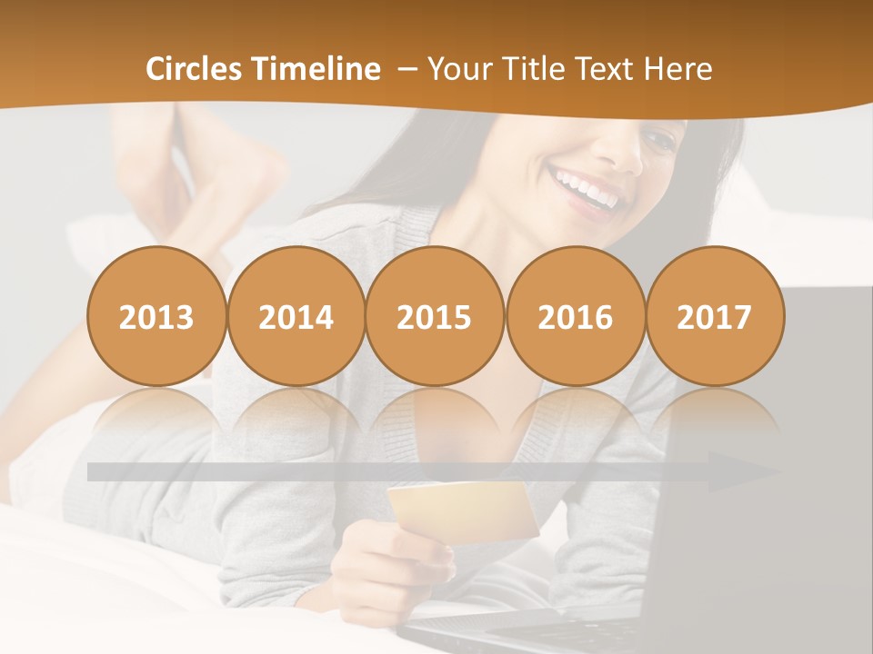 Natural Laptop Calm PowerPoint Template