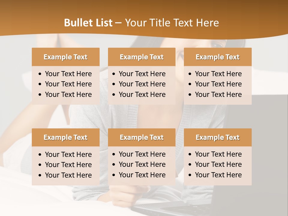 Natural Laptop Calm PowerPoint Template