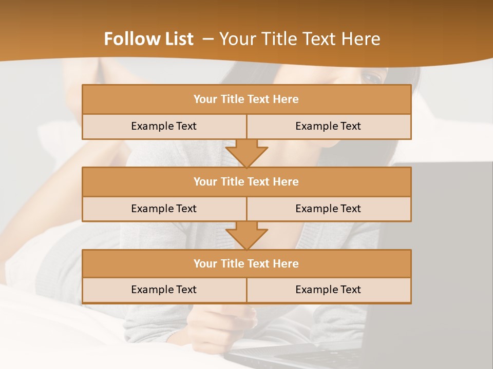 Natural Laptop Calm PowerPoint Template
