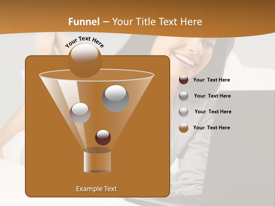 Natural Laptop Calm PowerPoint Template