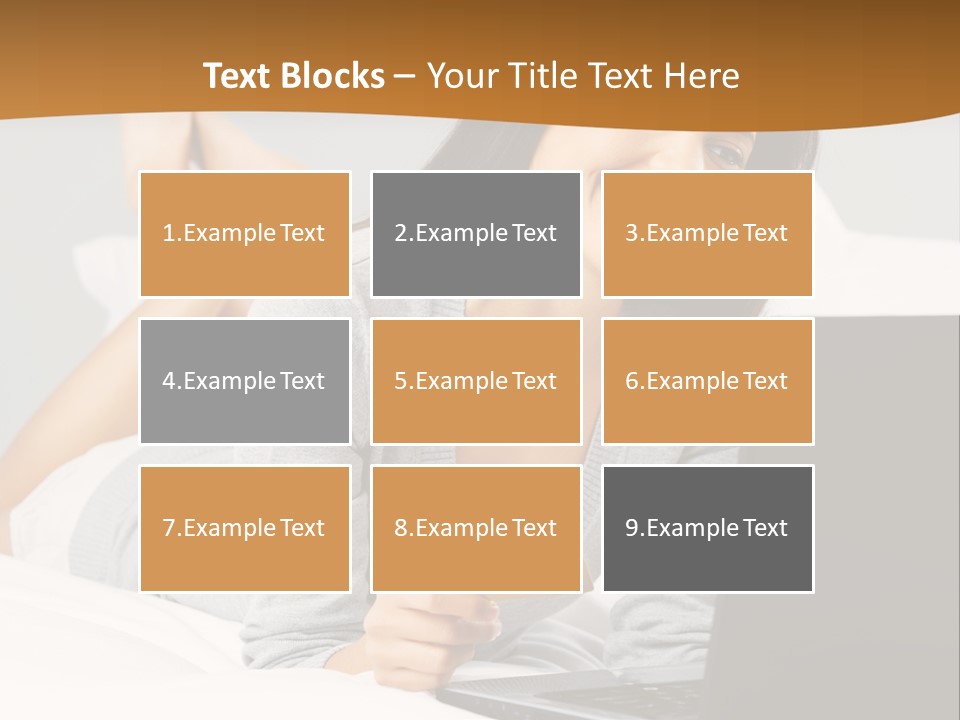 Natural Laptop Calm PowerPoint Template