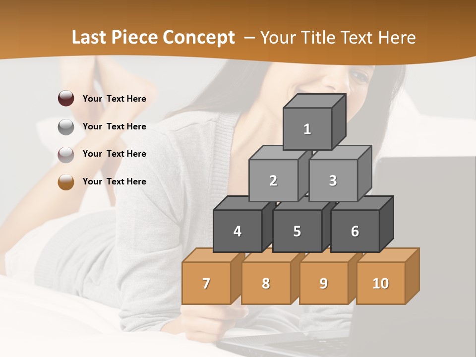 Natural Laptop Calm PowerPoint Template