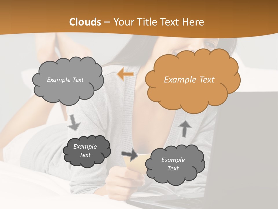 Natural Laptop Calm PowerPoint Template