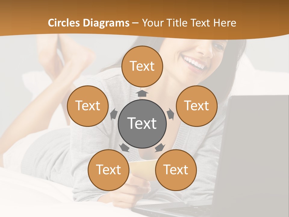 Natural Laptop Calm PowerPoint Template