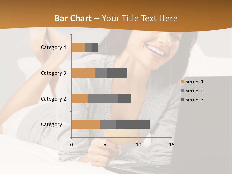 Natural Laptop Calm PowerPoint Template