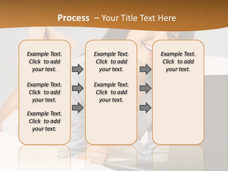 Natural Laptop Calm PowerPoint Template