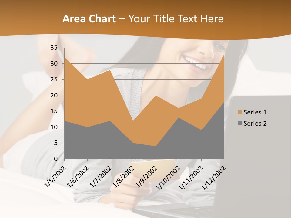 Natural Laptop Calm PowerPoint Template