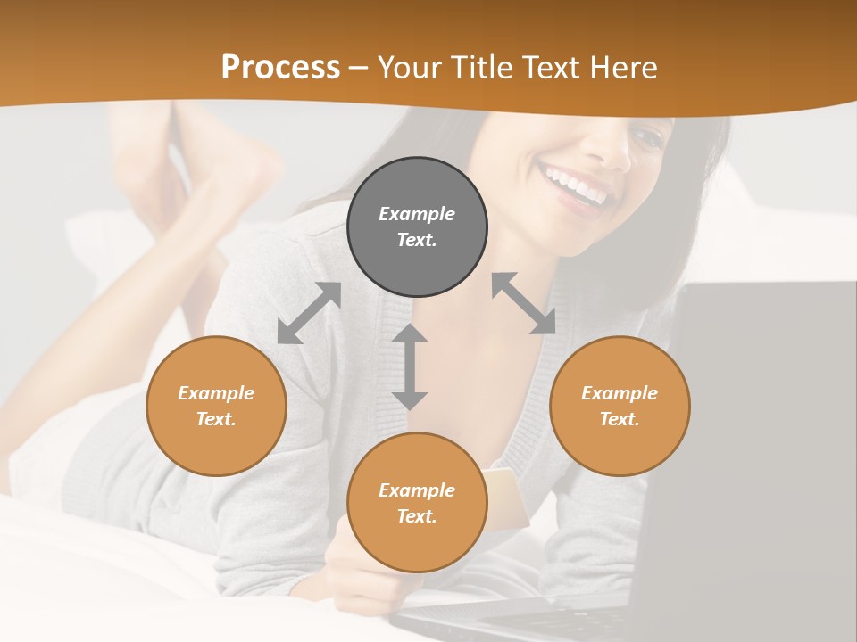 Natural Laptop Calm PowerPoint Template