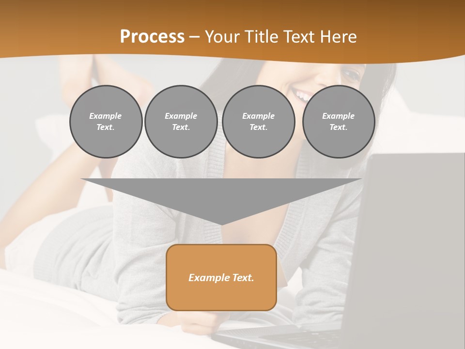 Natural Laptop Calm PowerPoint Template
