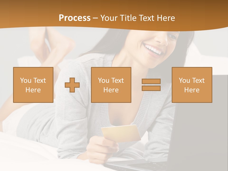 Natural Laptop Calm PowerPoint Template