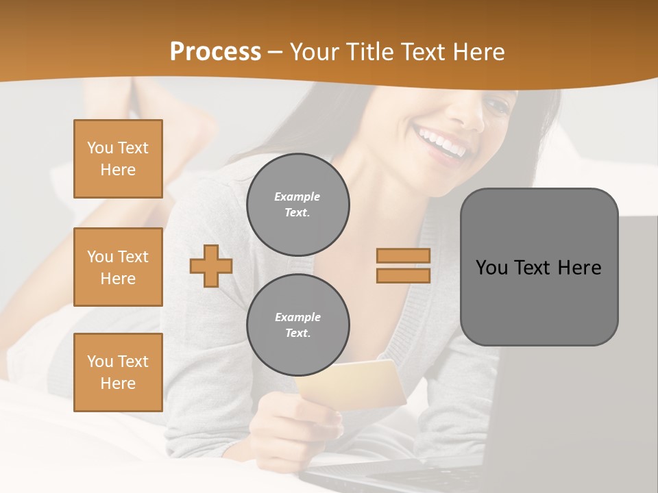 Natural Laptop Calm PowerPoint Template