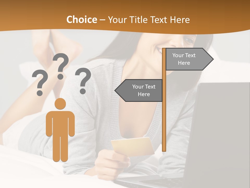 Natural Laptop Calm PowerPoint Template