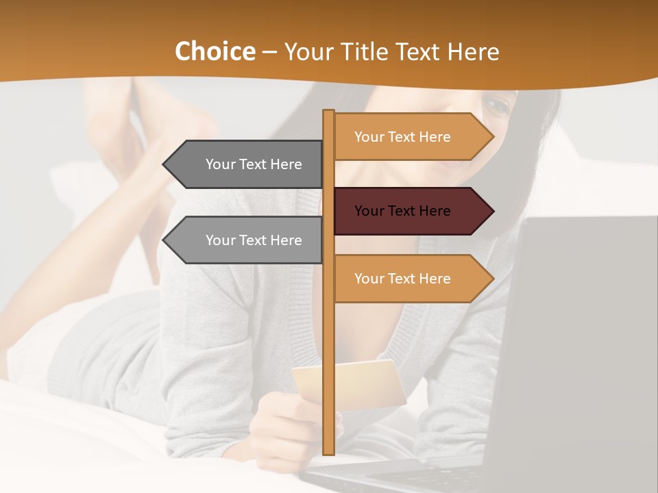 Natural Laptop Calm PowerPoint Template