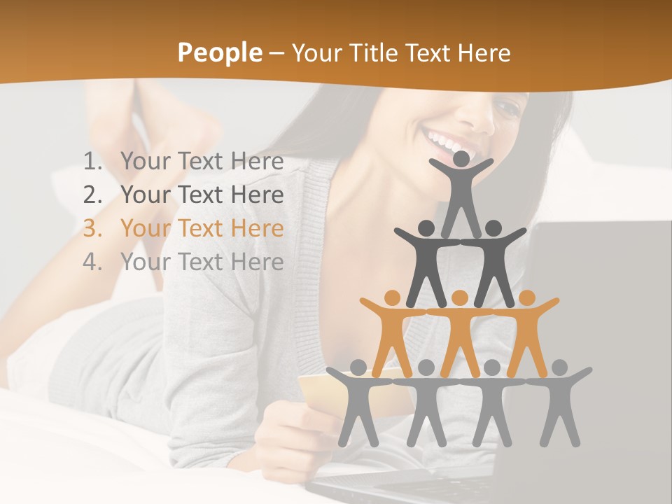 Natural Laptop Calm PowerPoint Template