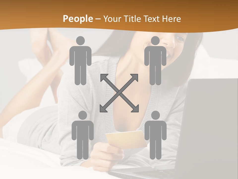 Natural Laptop Calm PowerPoint Template