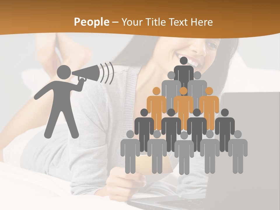 Natural Laptop Calm PowerPoint Template