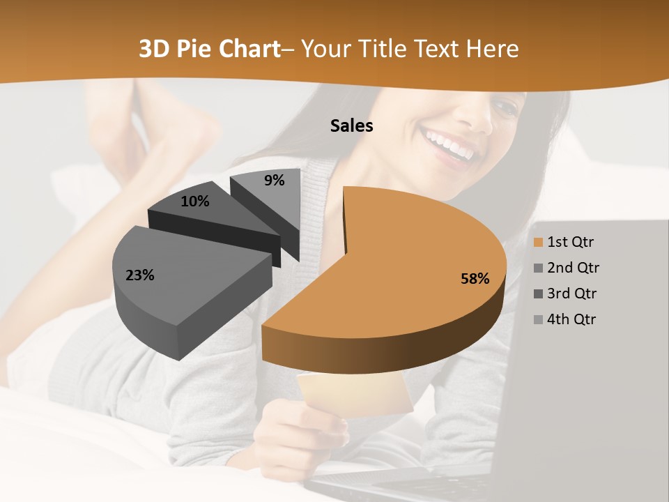 Natural Laptop Calm PowerPoint Template