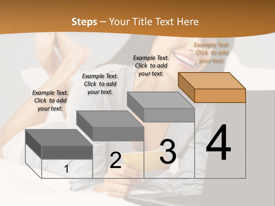 Natural Laptop Calm PowerPoint Template