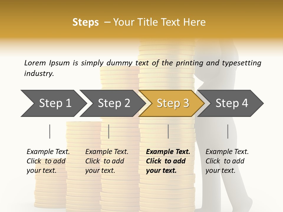 Diagram Progress Improvement PowerPoint Template