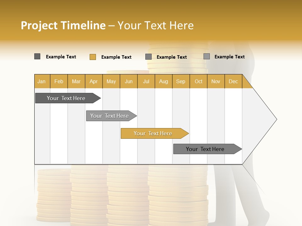 Diagram Progress Improvement PowerPoint Template