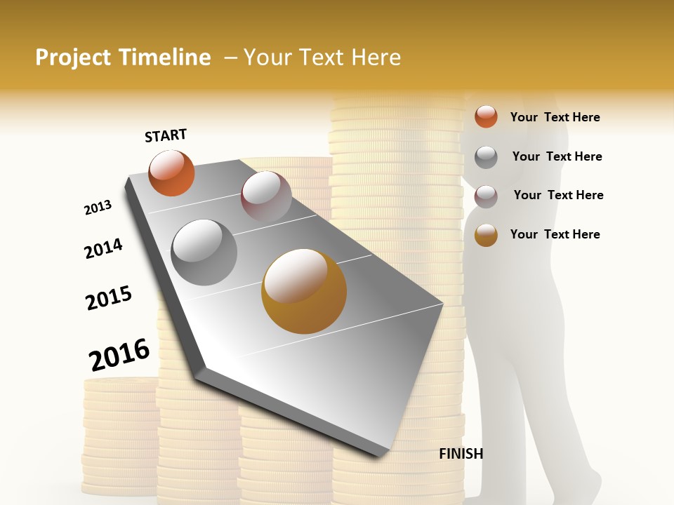 Diagram Progress Improvement PowerPoint Template