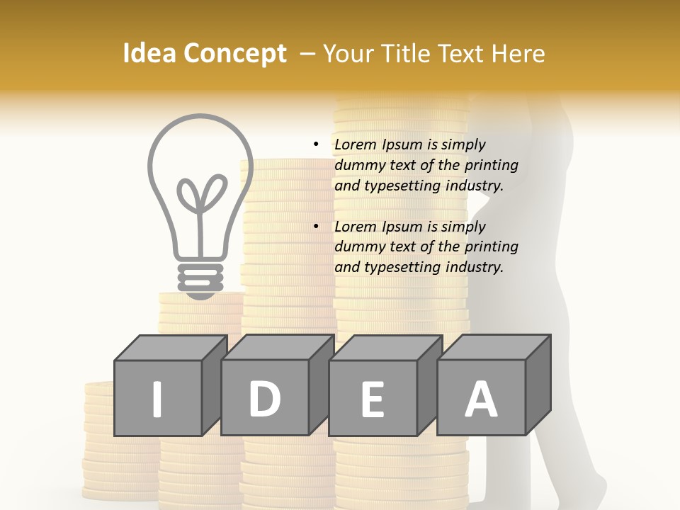 Diagram Progress Improvement PowerPoint Template