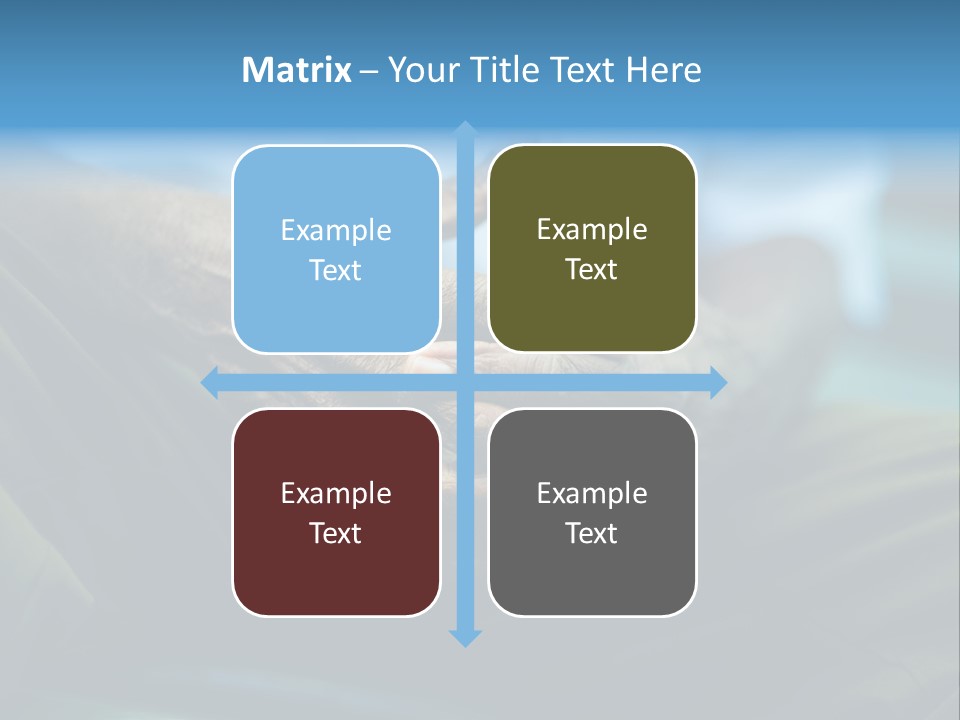 Thoughtful Grandfather S PowerPoint Template