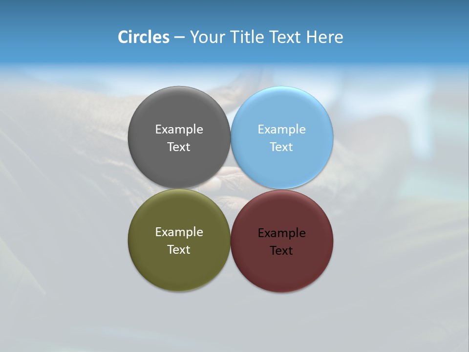 Thoughtful Grandfather S PowerPoint Template