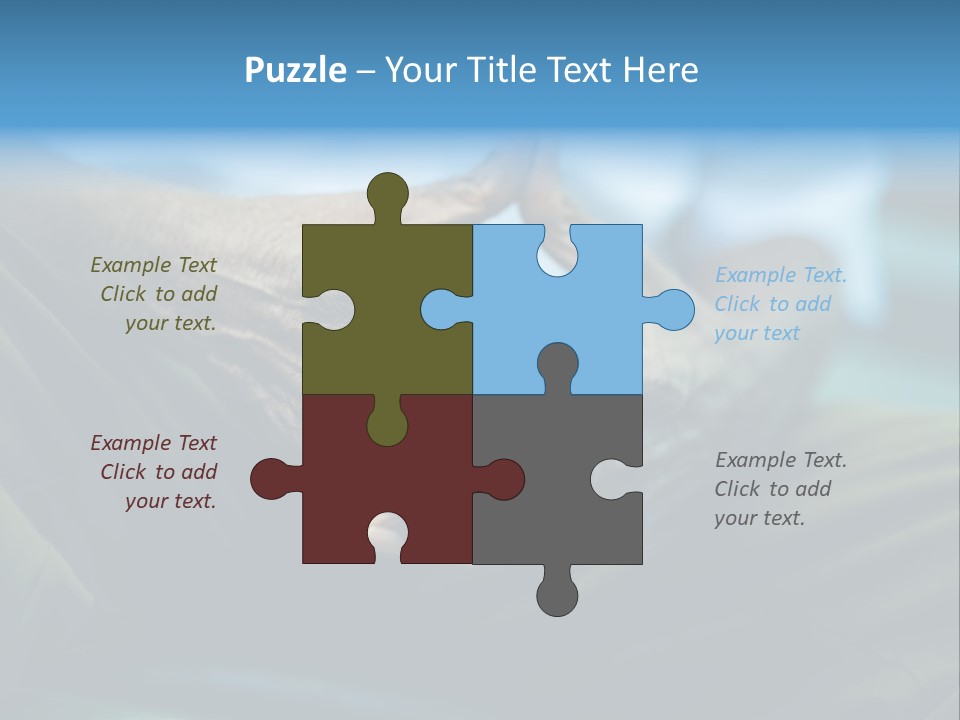 Thoughtful Grandfather S PowerPoint Template