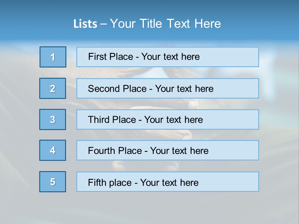 Thoughtful Grandfather S PowerPoint Template