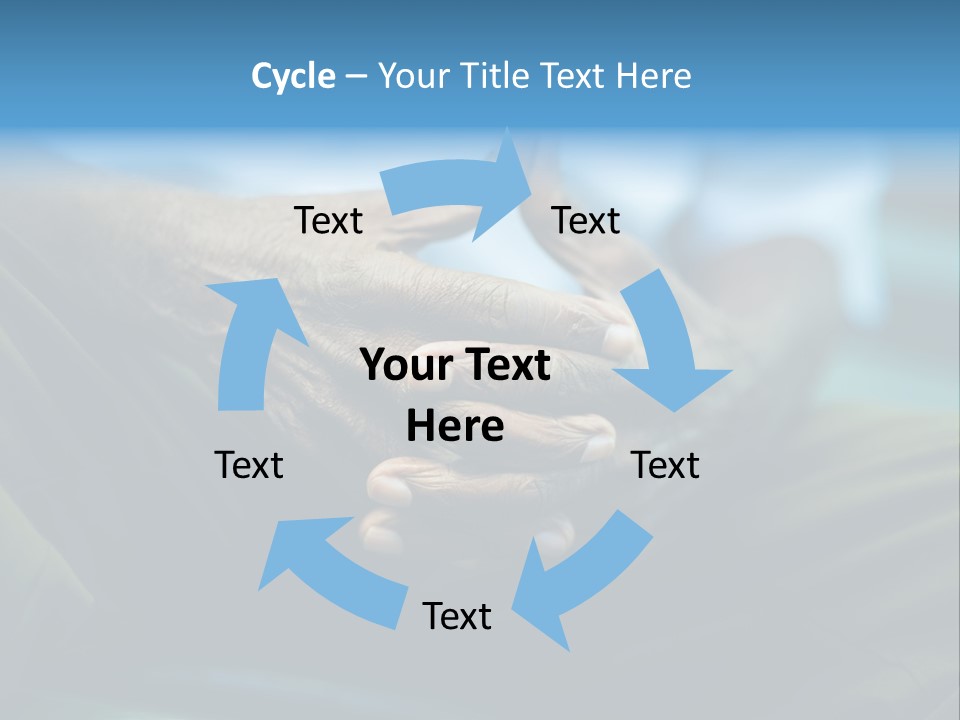 Thoughtful Grandfather S PowerPoint Template