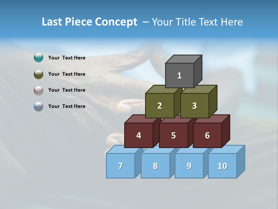 Thoughtful Grandfather S PowerPoint Template