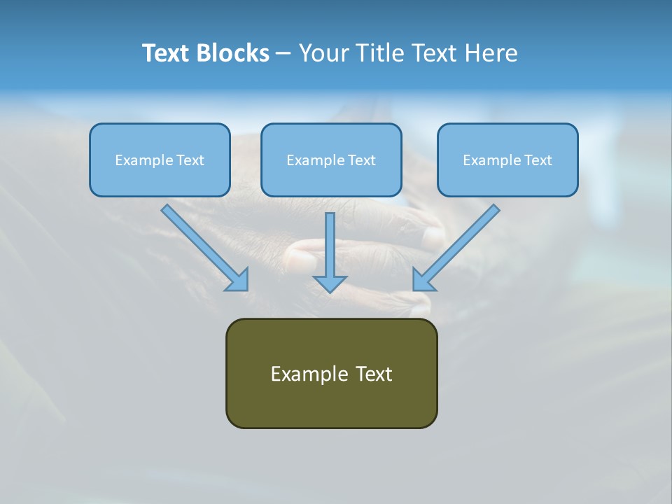 Thoughtful Grandfather S PowerPoint Template