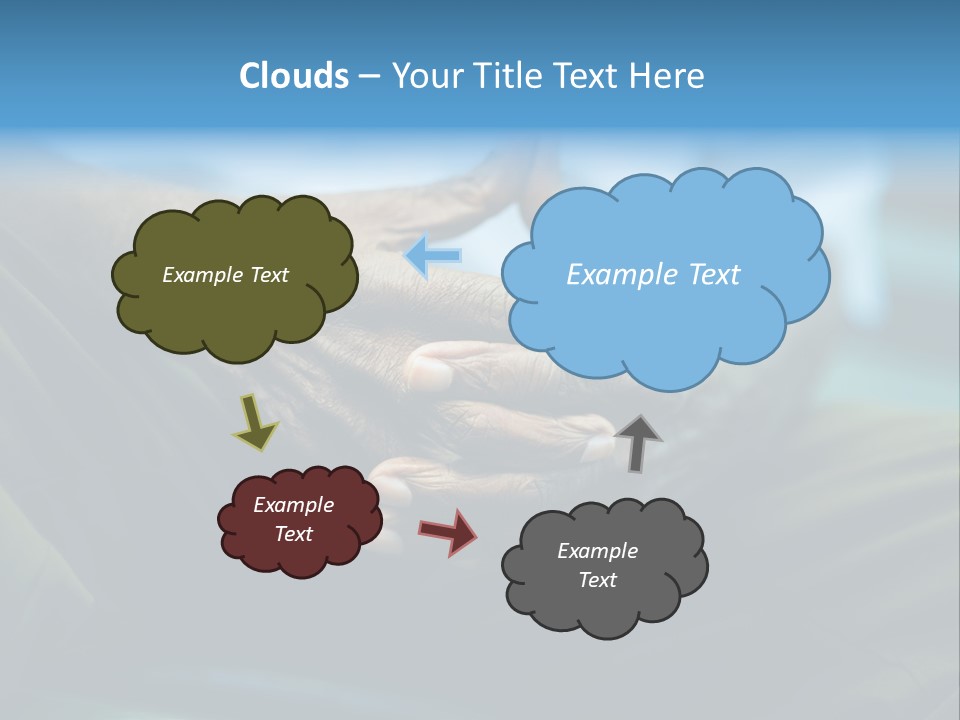 Thoughtful Grandfather S PowerPoint Template