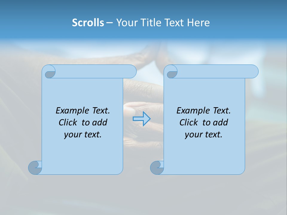 Thoughtful Grandfather S PowerPoint Template