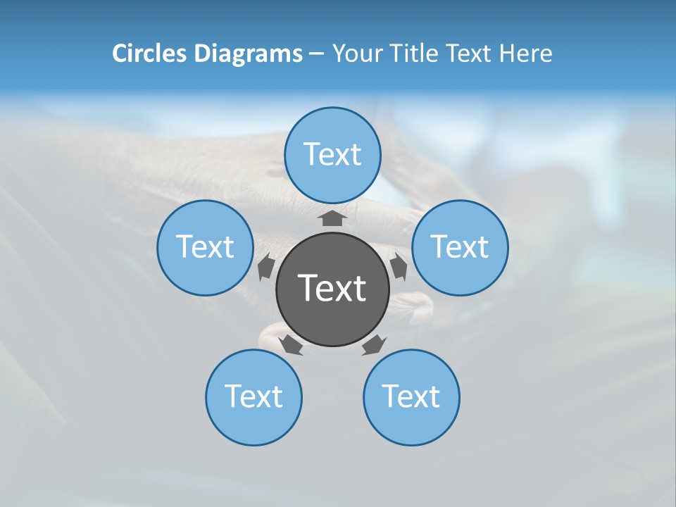 Thoughtful Grandfather S PowerPoint Template