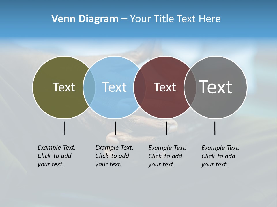 Thoughtful Grandfather S PowerPoint Template