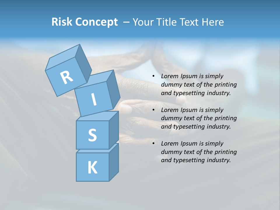 Thoughtful Grandfather S PowerPoint Template