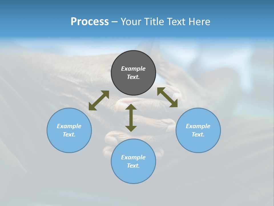 Thoughtful Grandfather S PowerPoint Template