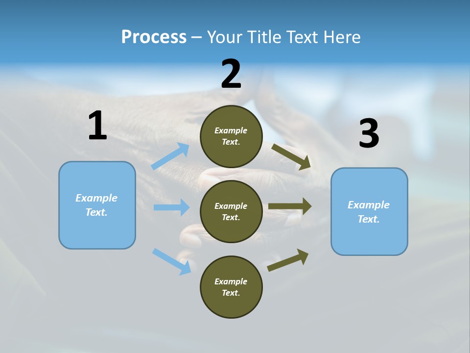 Thoughtful Grandfather S PowerPoint Template