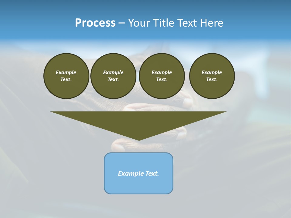 Thoughtful Grandfather S PowerPoint Template