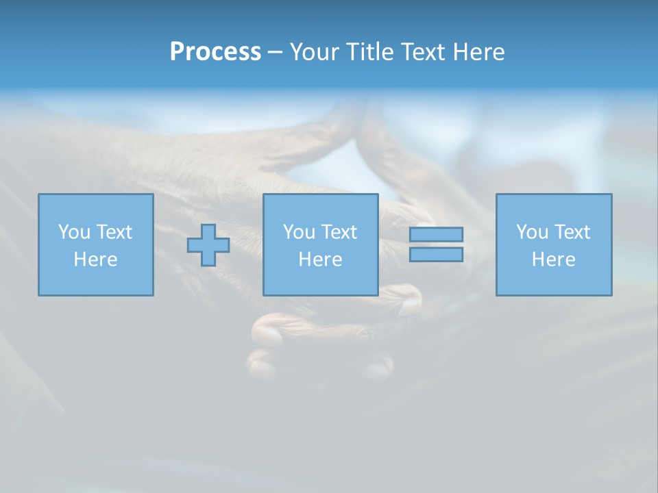 Thoughtful Grandfather S PowerPoint Template
