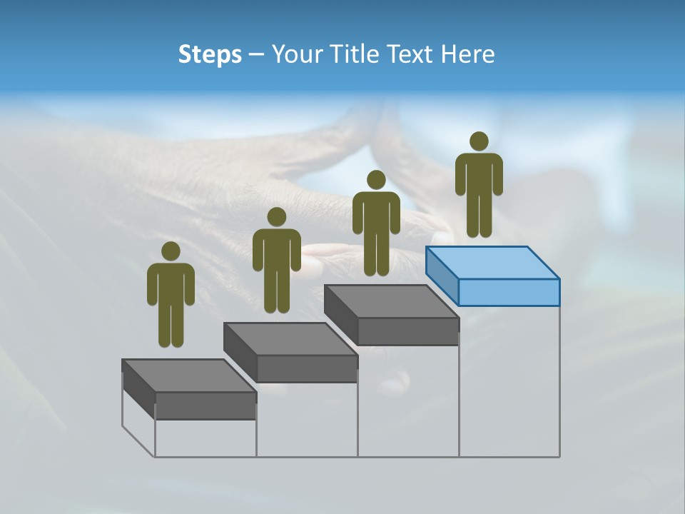 Thoughtful Grandfather S PowerPoint Template