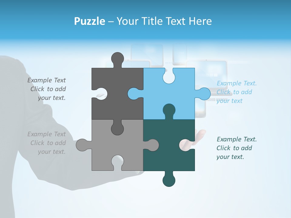 Wireless Modern Mobile PowerPoint Template
