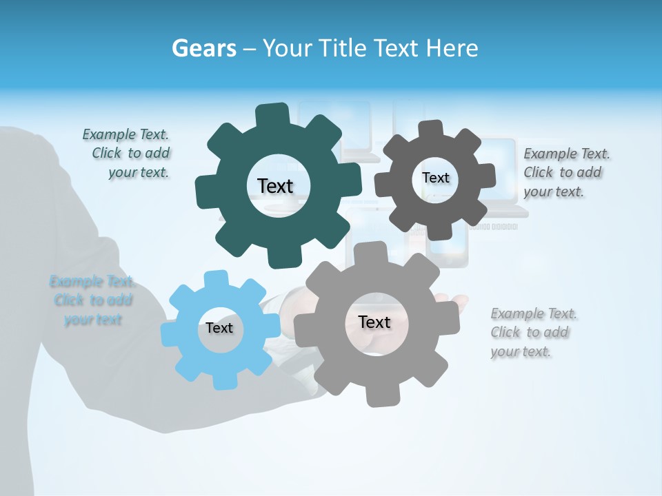 Wireless Modern Mobile PowerPoint Template