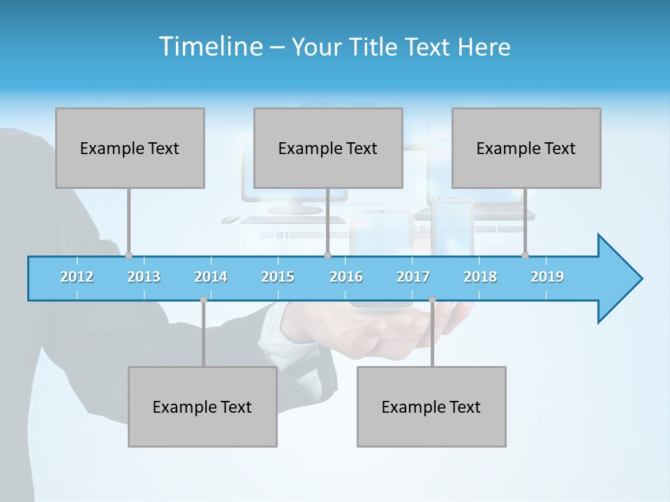 Wireless Modern Mobile PowerPoint Template