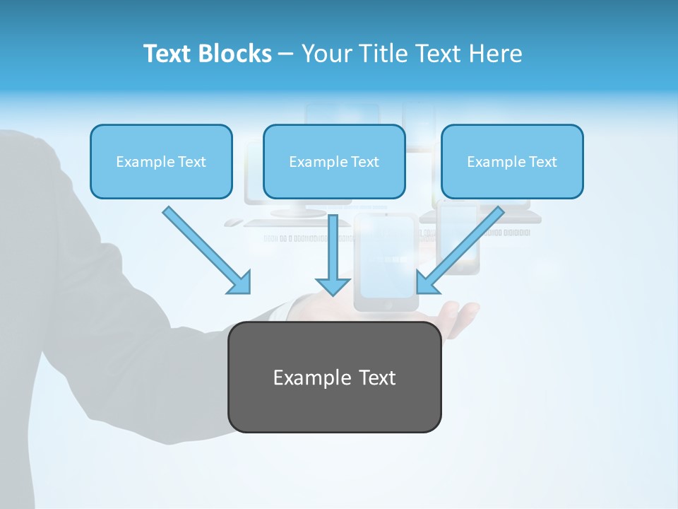 Wireless Modern Mobile PowerPoint Template