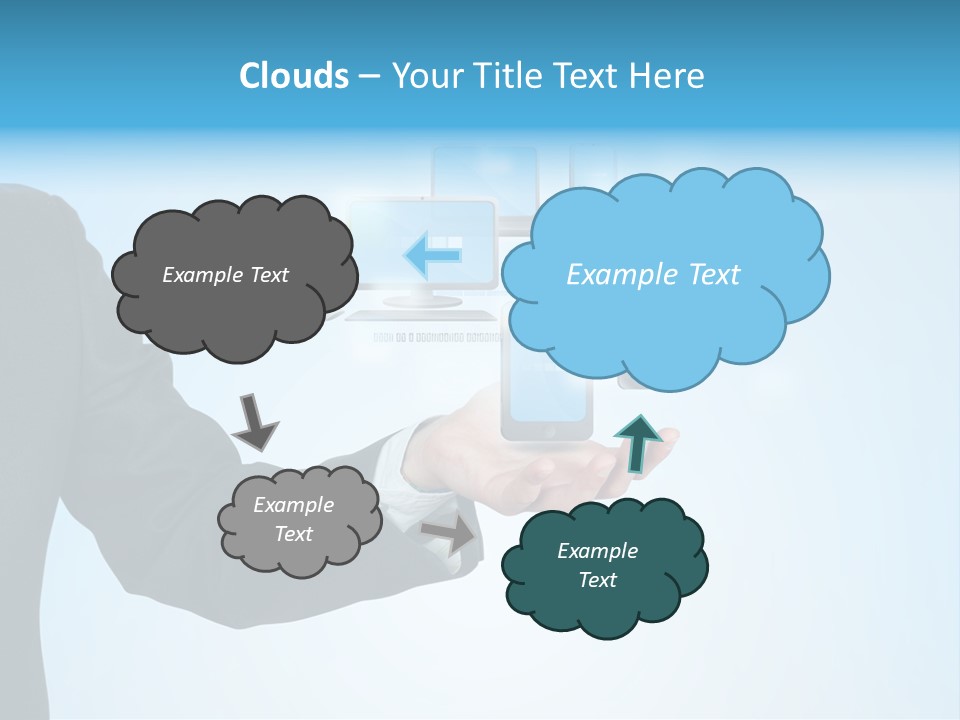 Wireless Modern Mobile PowerPoint Template