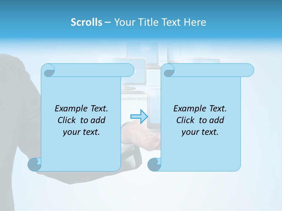 Wireless Modern Mobile PowerPoint Template